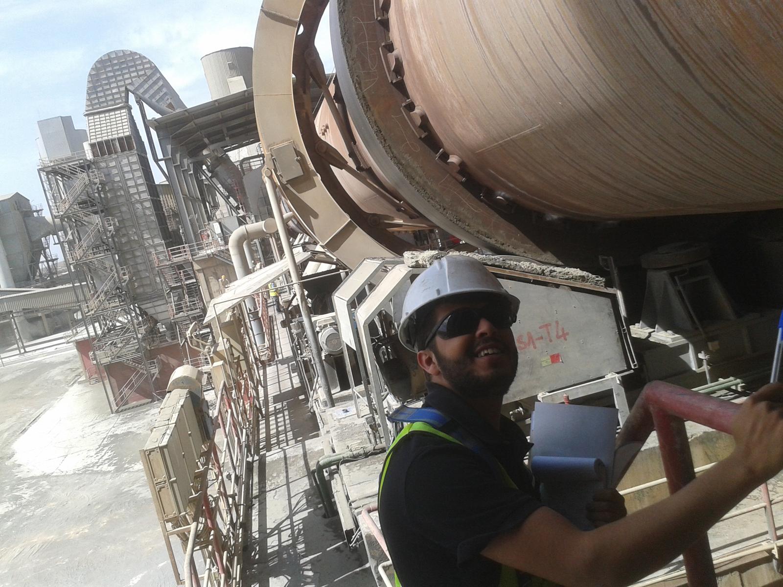 Tamkeen engineer inspecting an industrial site